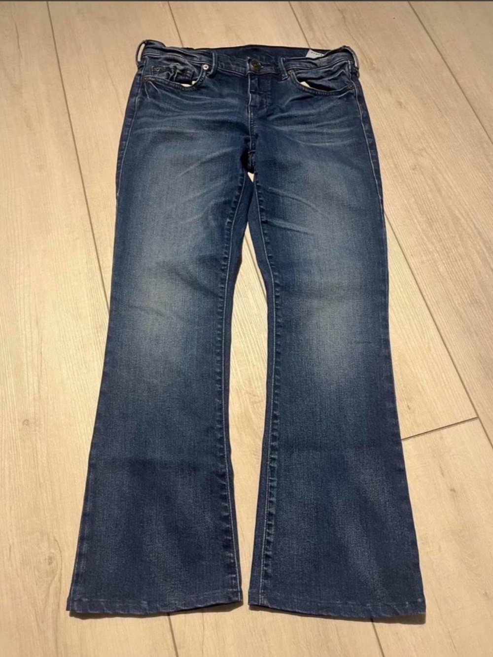 True Religion Women's Dark Blue Bootcut Jeans